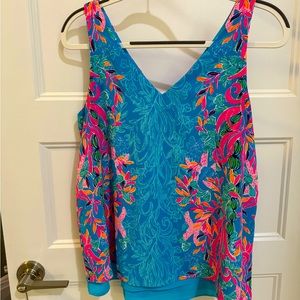 Lilly Pulitzer Florin size Small in Seaweed Samba style # 001271.